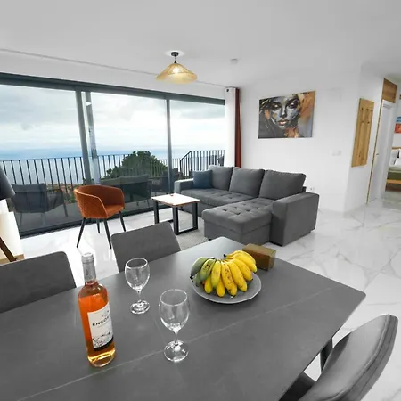 Casa Panorama Sol- New With Heated Saltwater Pool And Fantastic Sea View