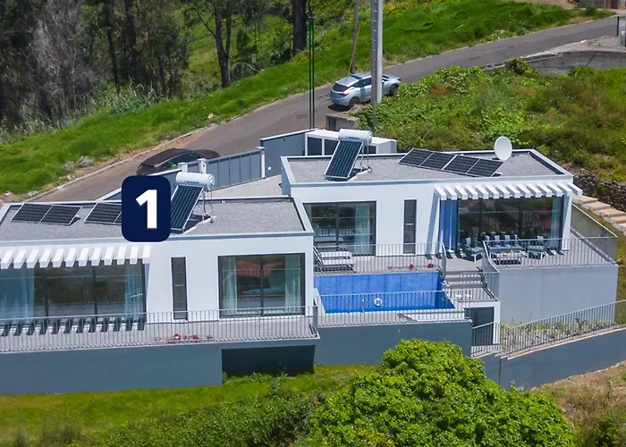 Prázdninový dům Casa Panorama Sol- New With Heated Saltwater Pool And Fantastic Sea View