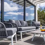 Casa Panorama Sol- New With Heated Saltwater Pool And Fantastic Sea View Holiday home