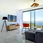 Casa Panorama Sol- New With Heated Saltwater Pool And Fantastic Sea View *