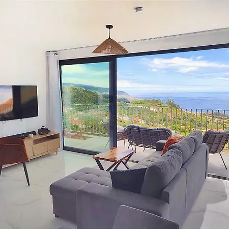 بيت للعطل Casa Panorama Sol- New With Heated Saltwater Pool And Fantastic Sea View بونتا دو سول