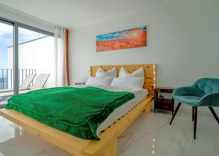 Casa Panorama Sol- New With Heated Saltwater Pool And Fantastic Sea View Feriehus *