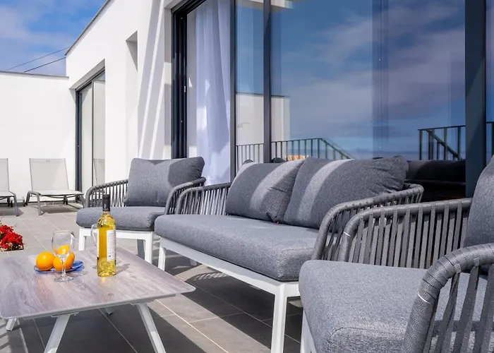 Casa Panorama Sol- New With Heated Saltwater Pool And Fantastic Sea View Feriehus Ponta do Sol (Madeira)