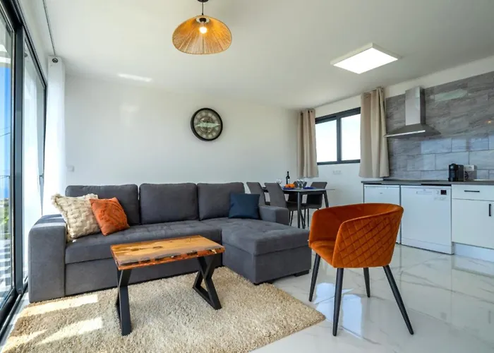 Casa Panorama Sol- New With Heated Saltwater Pool And Fantastic Sea View